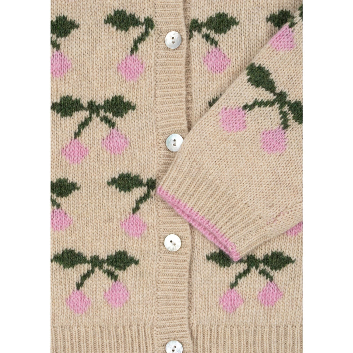 Konges Sløjd Cherry Belou Strikk Halsbånd Cardigan