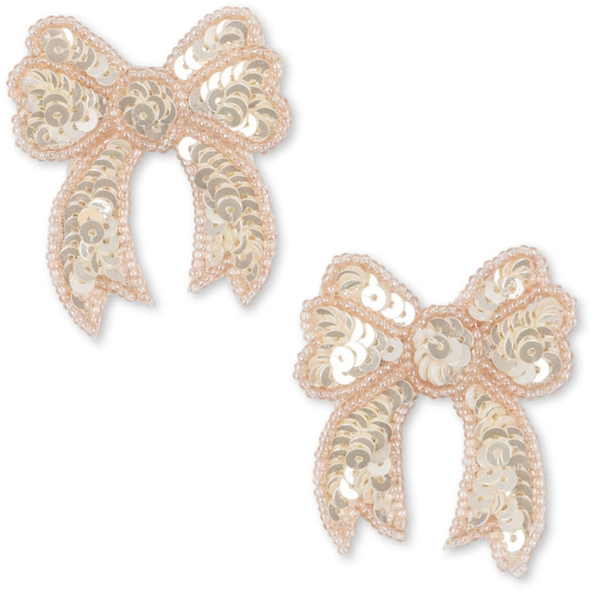 Konges Sløjd Cameo Rose 2 Pakke Paljet Bue Hair Clip