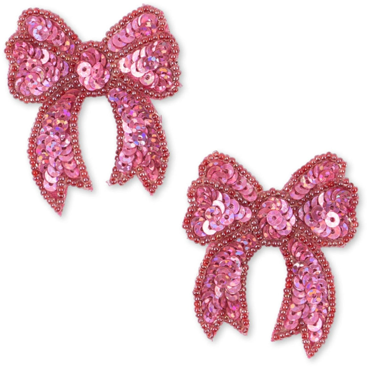 Konges Sløjd Rapture Rose 2 Pakke Paljet Bue Hair Clip