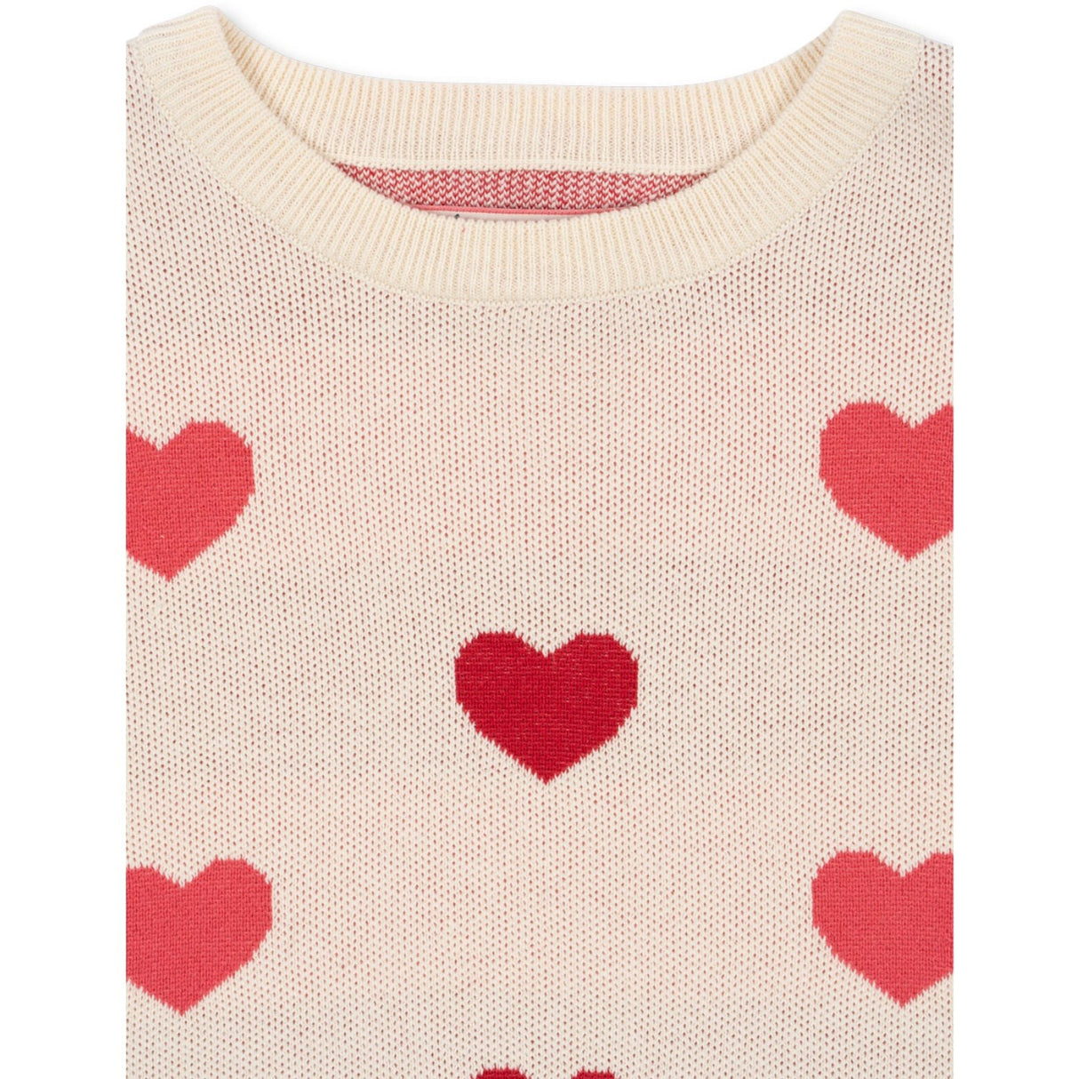 Konges Sløjd Coeur Coloré Duo Pink Lapis Strikk Kjole GOTS