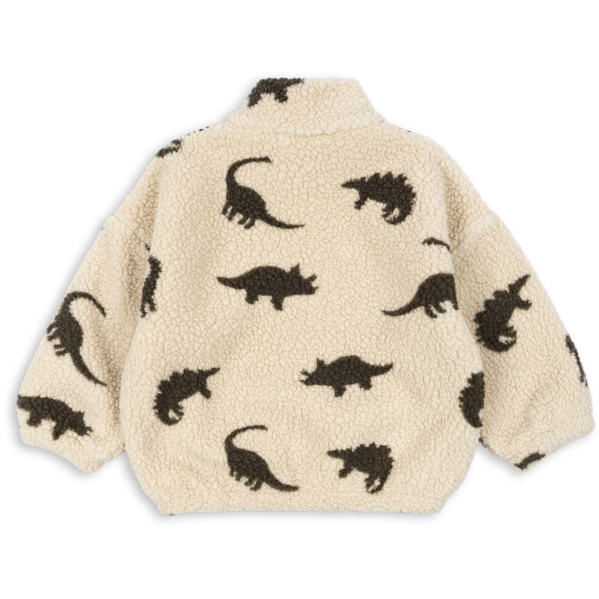 Konges Sløjd Dino Silhouette Jody Teddybjørn Half Zip Grs