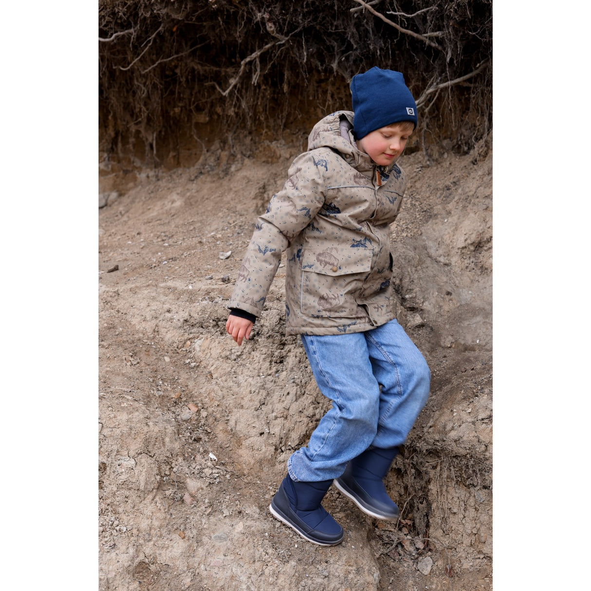 Mikk-Line Coriander Polyester Boys Jakke AOP