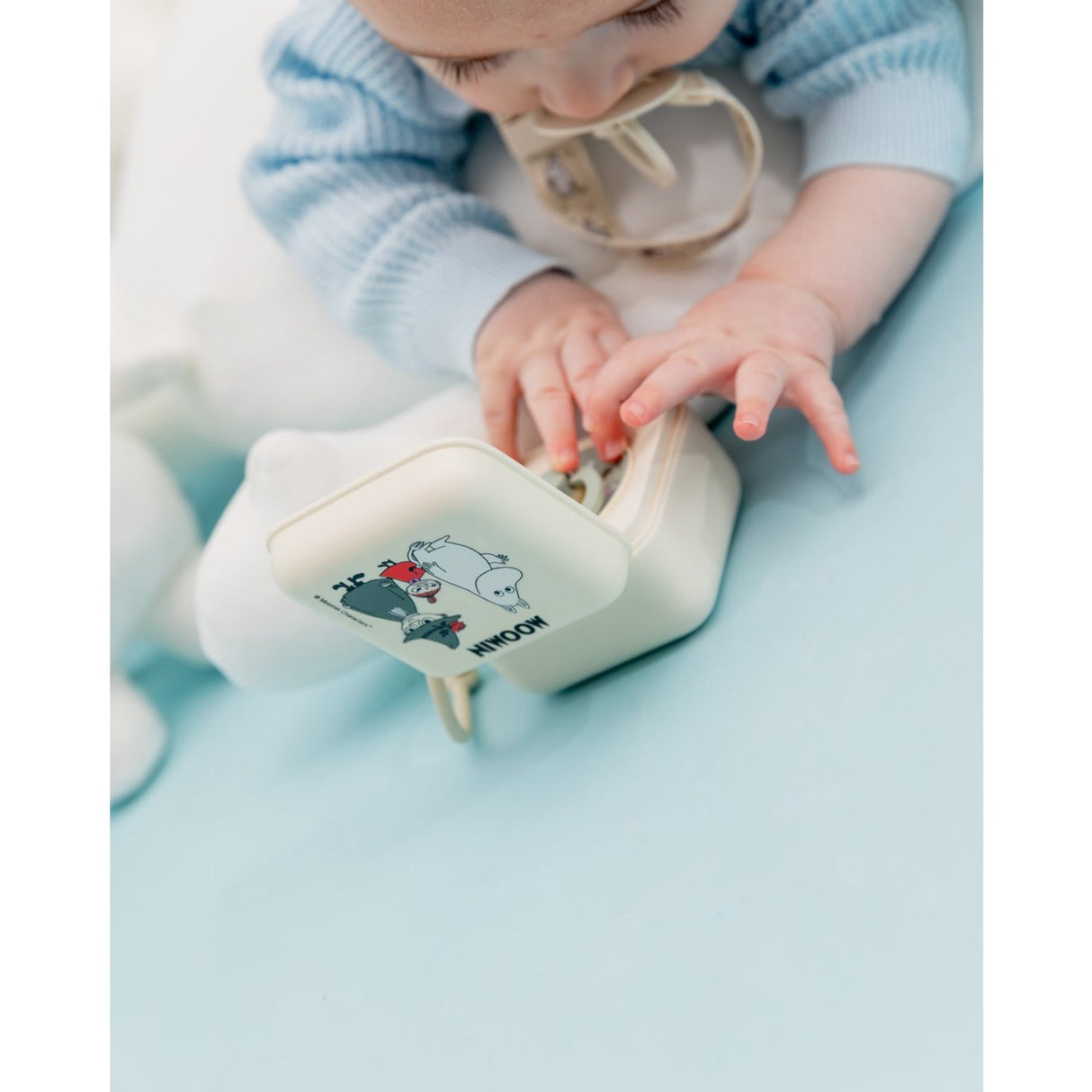 Bibs X Moomin Ivory Smokk Clip Loop