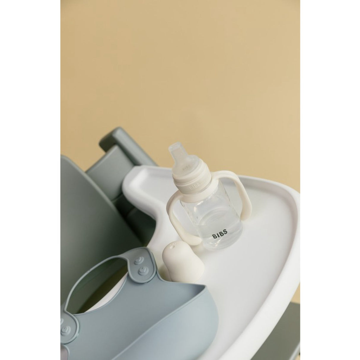 Bibs Ivory Baby Sippy Flaske Spout Round Silikon Slow Flow