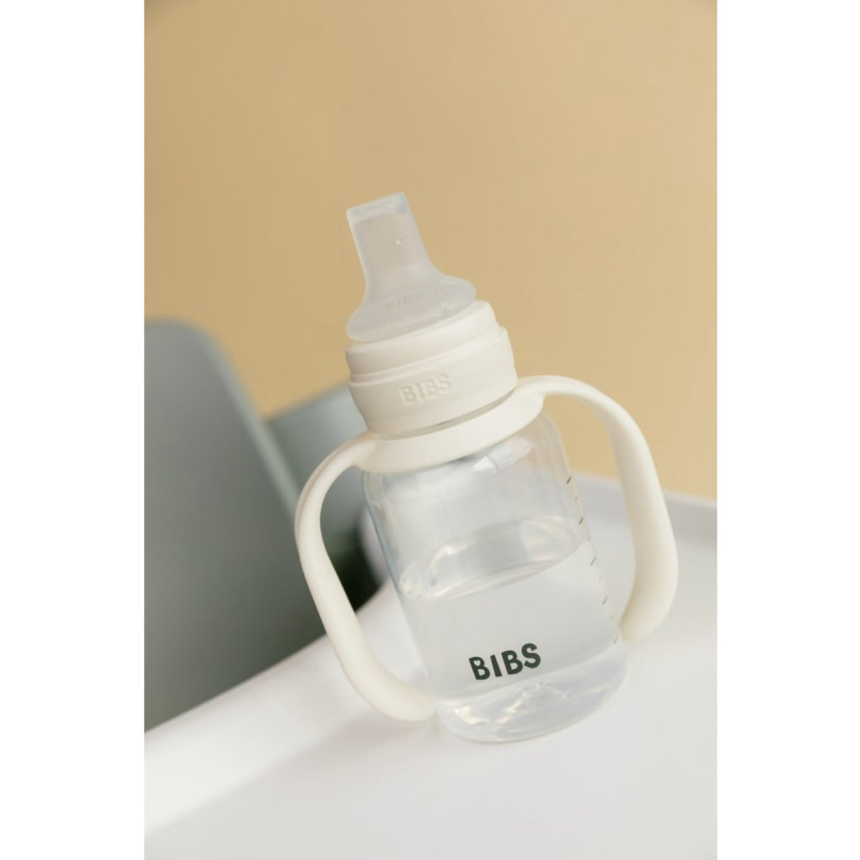 Bibs Ivory Baby Sippy Flaske Spout Round Silikon Slow Flow