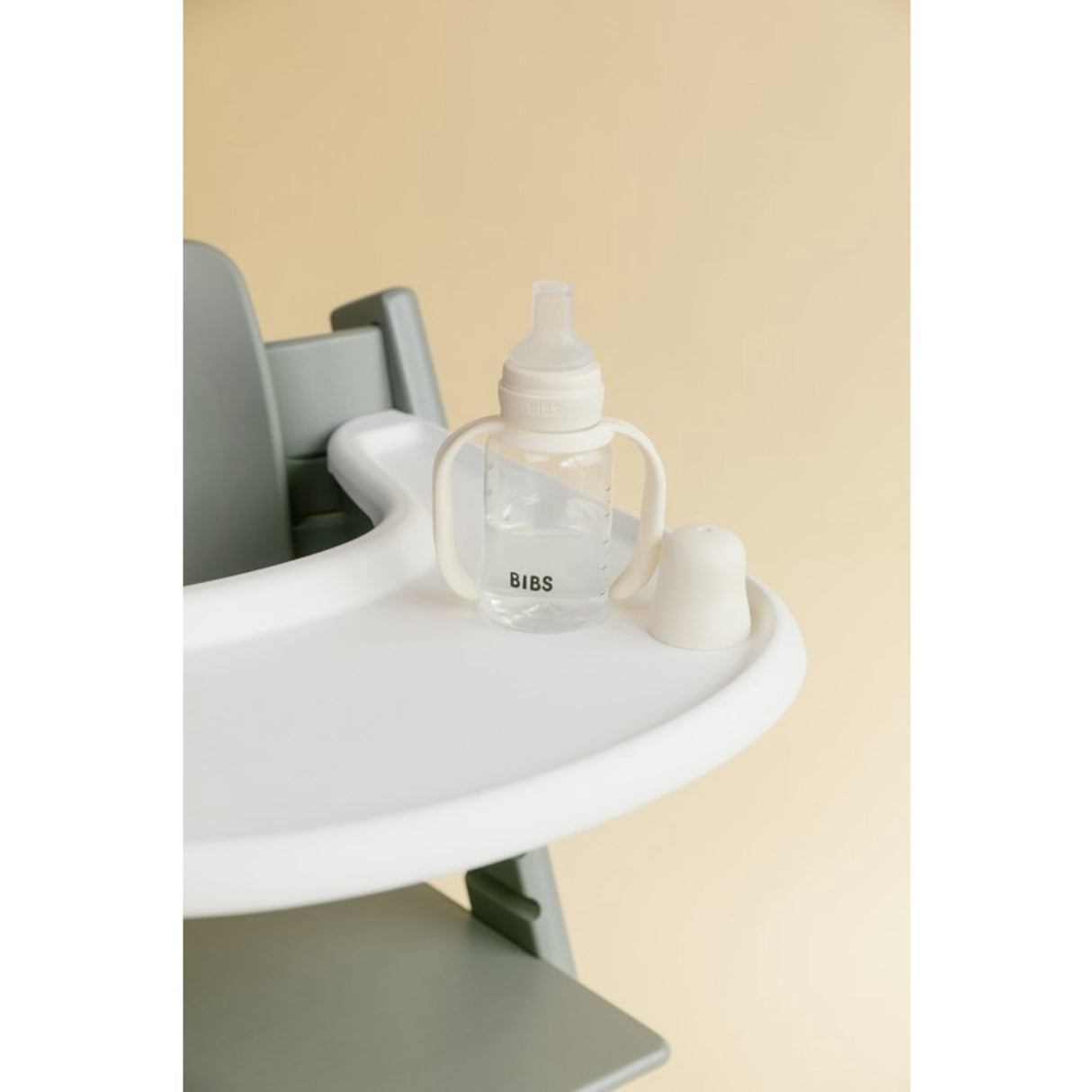 Bibs Ivory Baby Sippy Flaske Spout Round Silikon Slow Flow