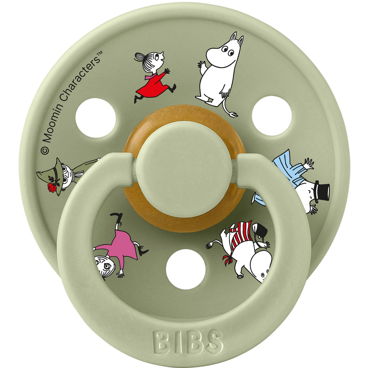 Bibs X Moomin Ivory Mix Smokk Colour 2-Pakning Friends Latex