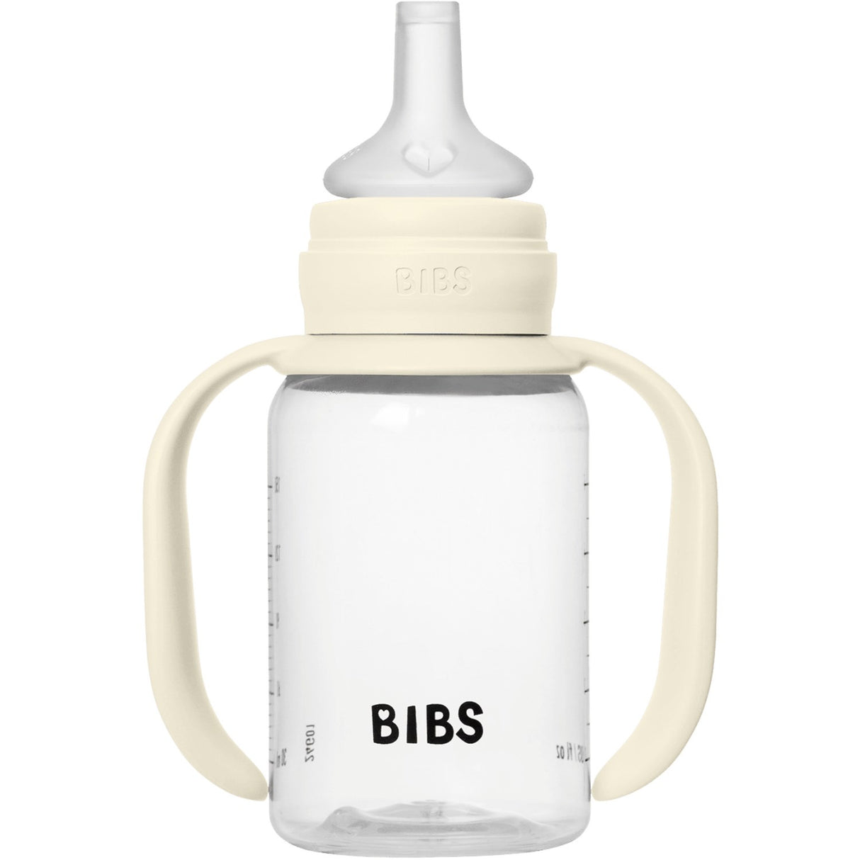 Bibs Ivory Baby Sippy Flaske Spout Round Silikon Slow Flow