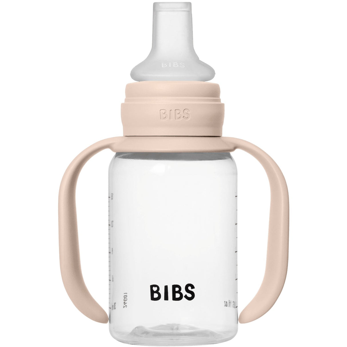 Bibs Blush Baby Sippy Flaske Spout Round Silikon Slow Flow
