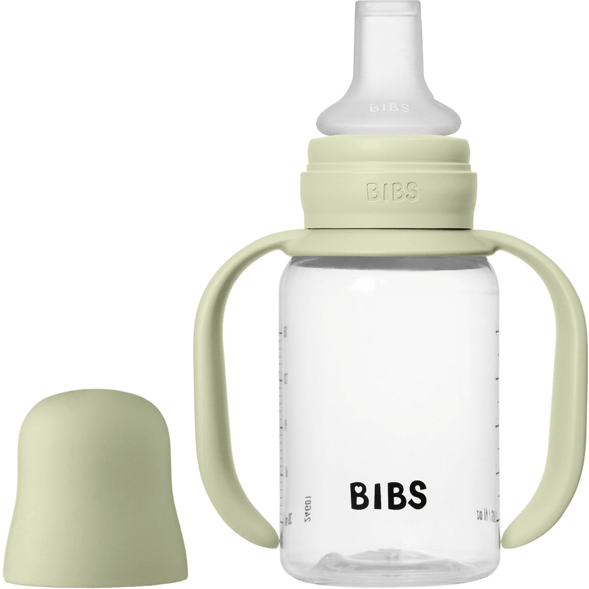 Bibs Sage Baby Sippy Flaske Spout Round Silikon Slow Flow