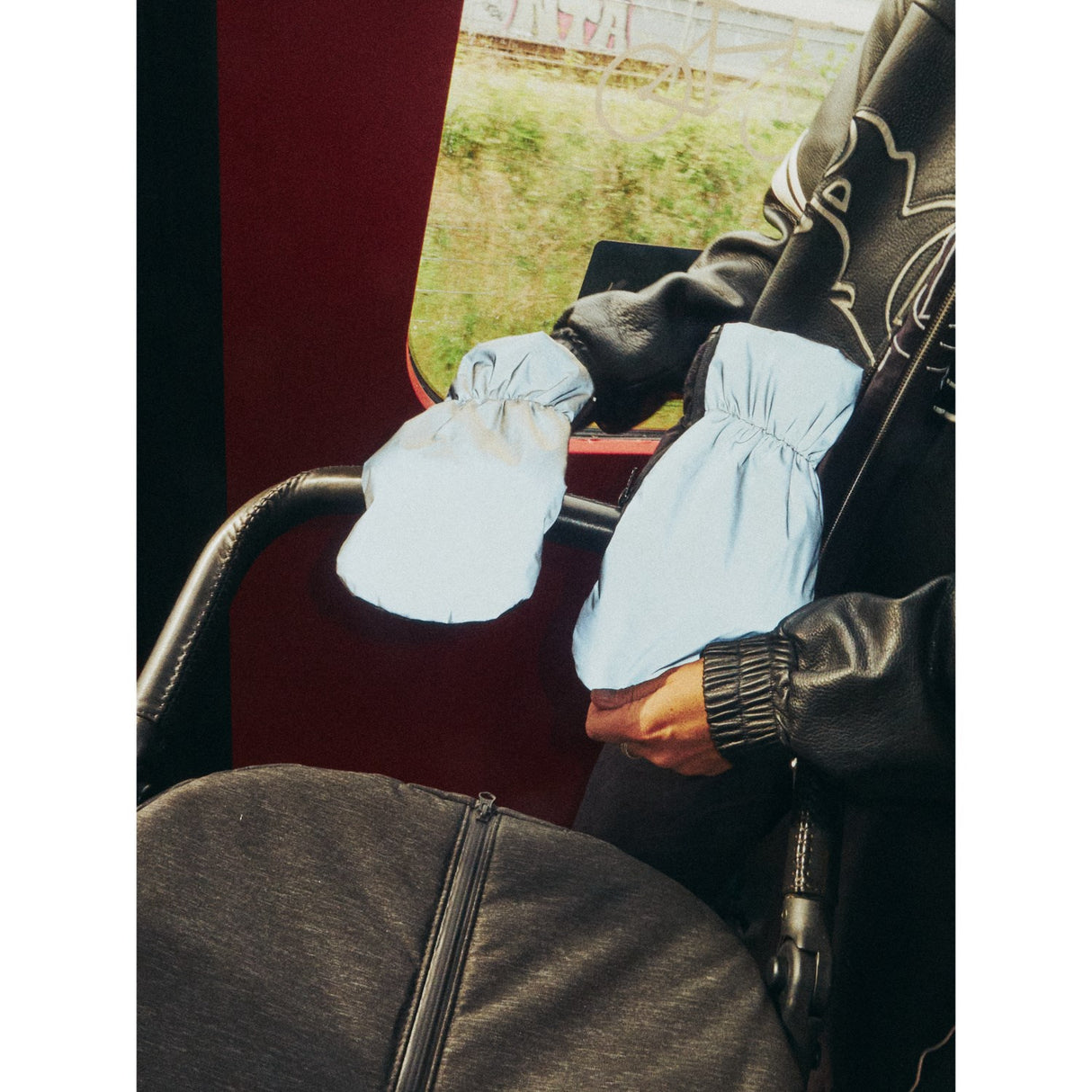 KongWalther Grey Reflective Østerbro Hansker