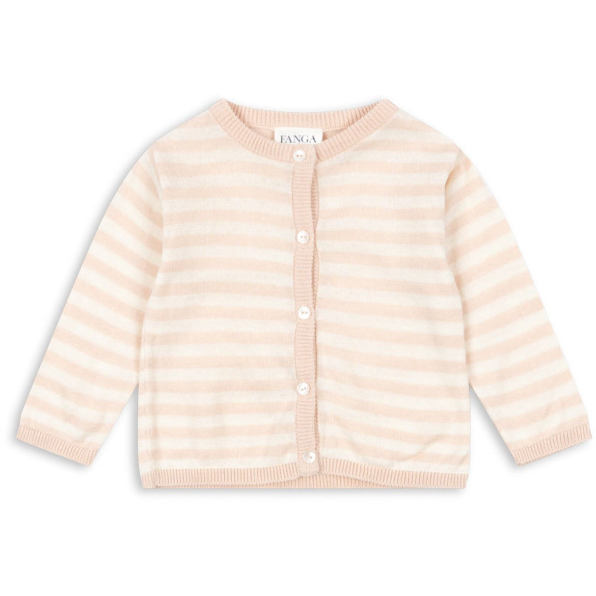 Konges Sløjd Fanga Cameo Rose Venti Strikk Cardigan GOTS