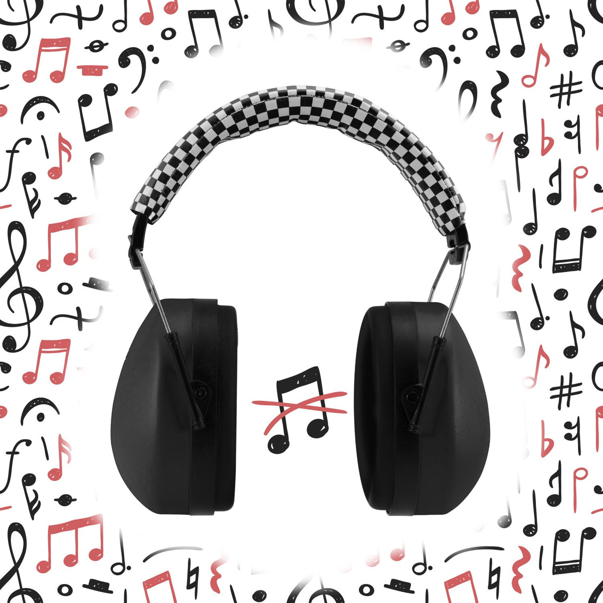 Alecto Black Earmuffs Til Børn