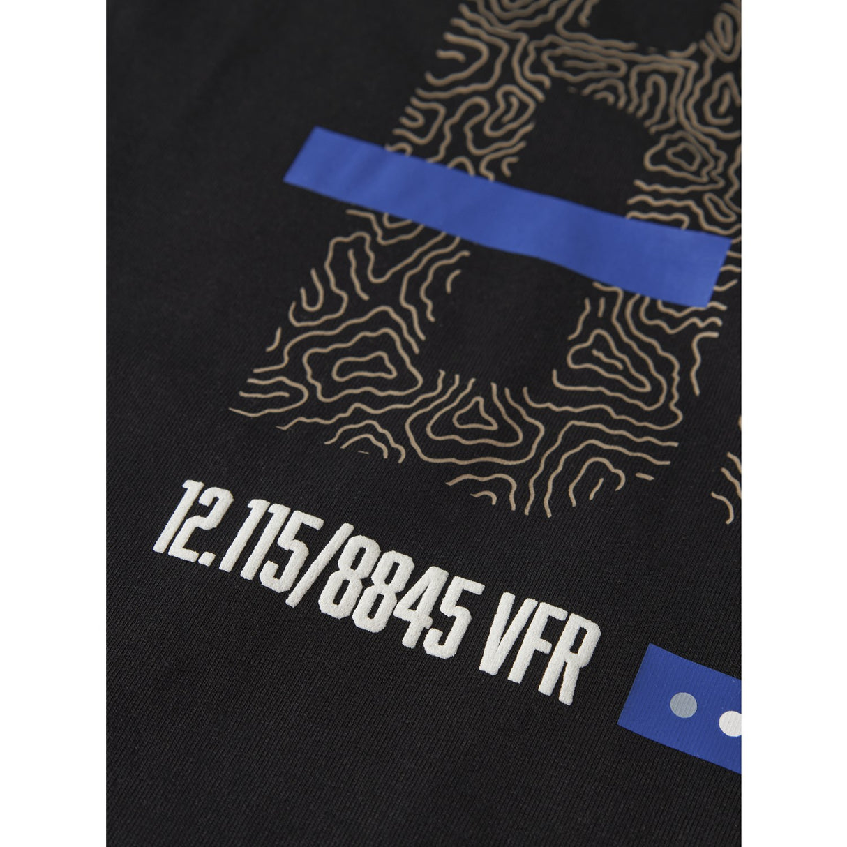 Name It Black Nkmoakley Ss Nreg Topp Bf