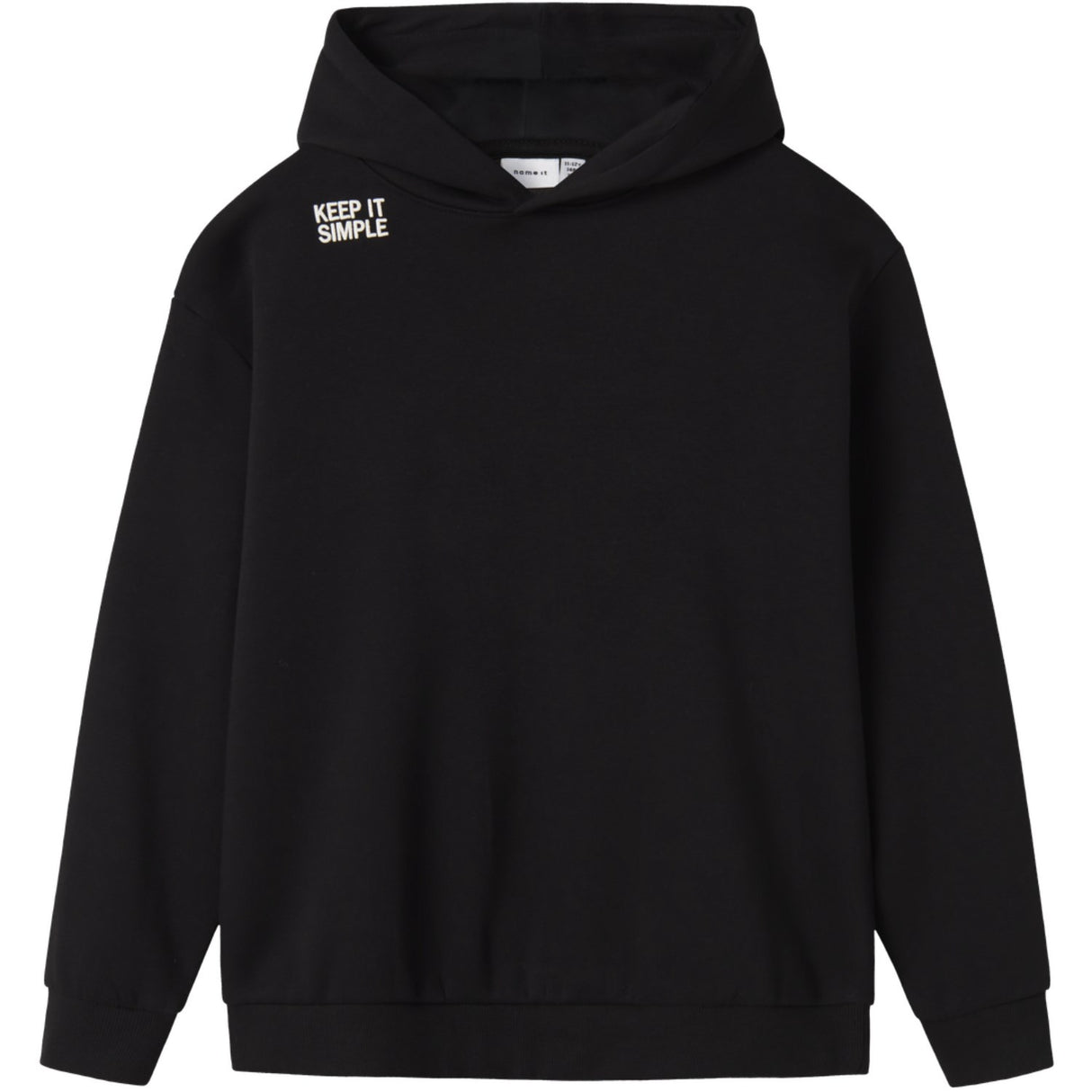 Name It Black Nkmbronx Ls Rlx Swe Bru Wh Bf