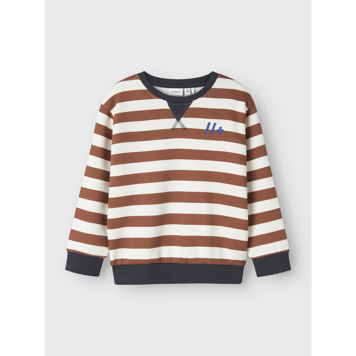 Name It Carob Brown Nmmovillo Ls Nreg Swe Bru Bf