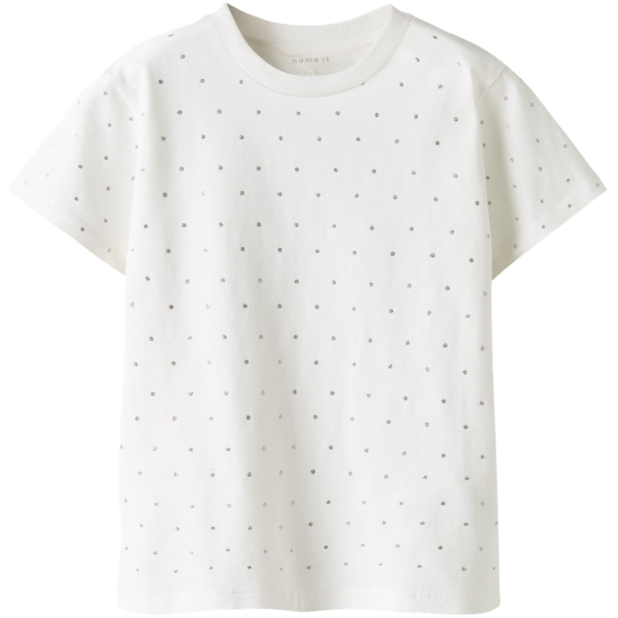 Name It Bright White Nkfruaja Ss Nreg Topp Noos