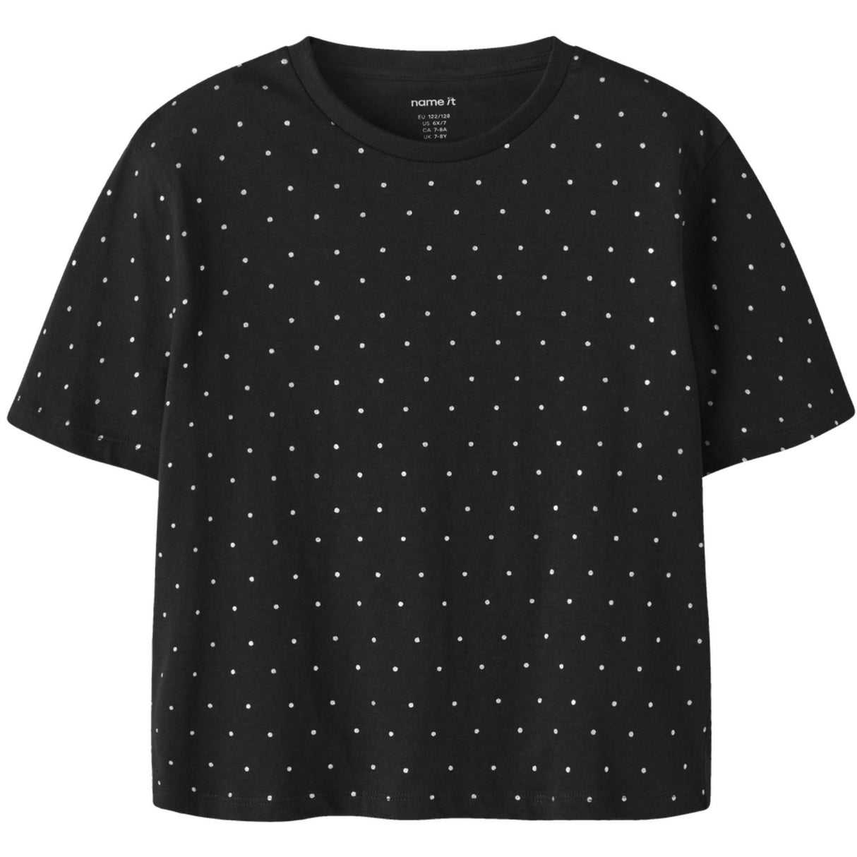 Name It Black Nkfruaja Ss Nreg Topp Noos