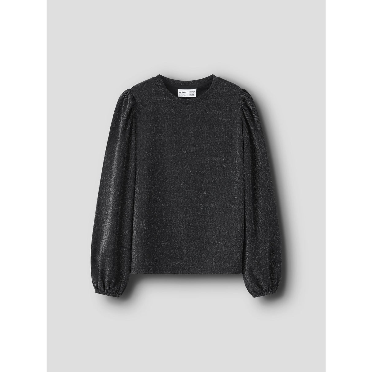 Name It Black Nkfroisin Ls Topp