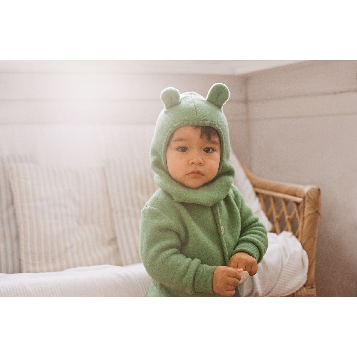 Molo Moss Green Umar Fleece Drakt
