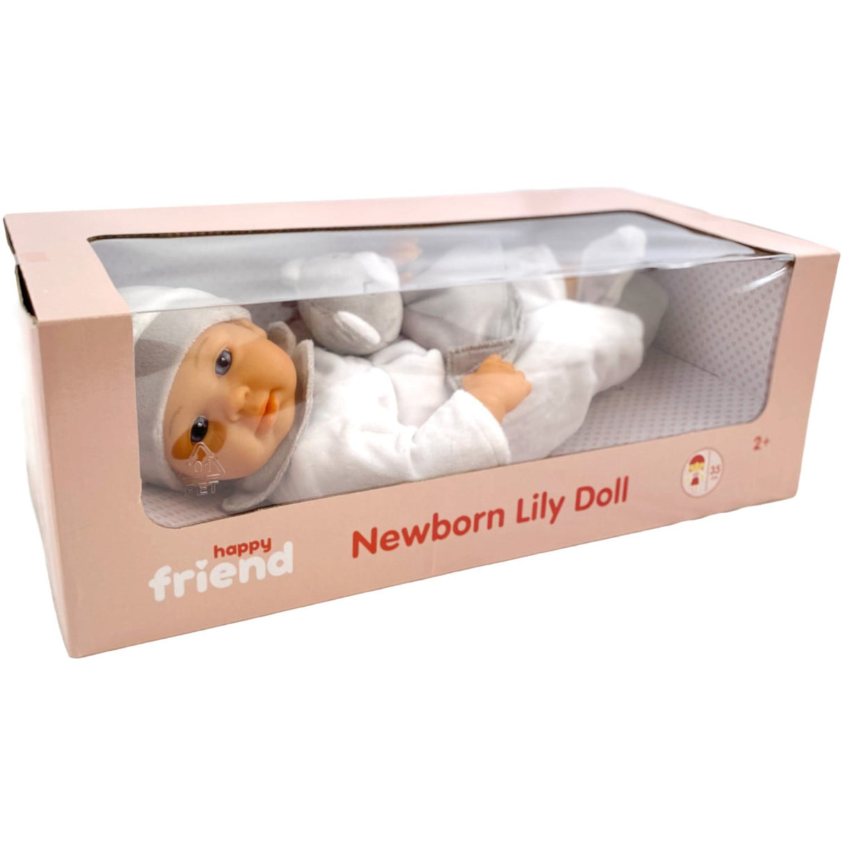Happy Friend Newborn Lily Dukke 35 Cm