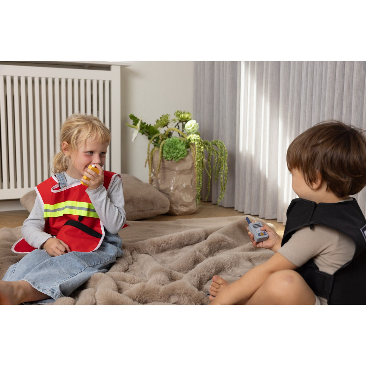 Dantoy Brandmand Sett Tre I Gaveeske 10 Dele