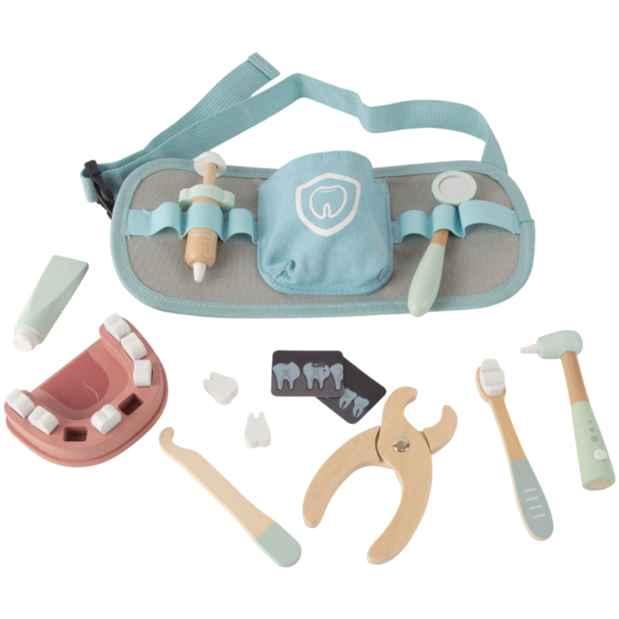 Dantoy Tandlæge Sett Tre I Gaveeske 19 Dele