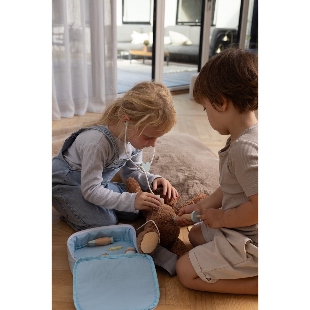 Dantoy Læge Sett Tre I Gaveeske 14 Dele