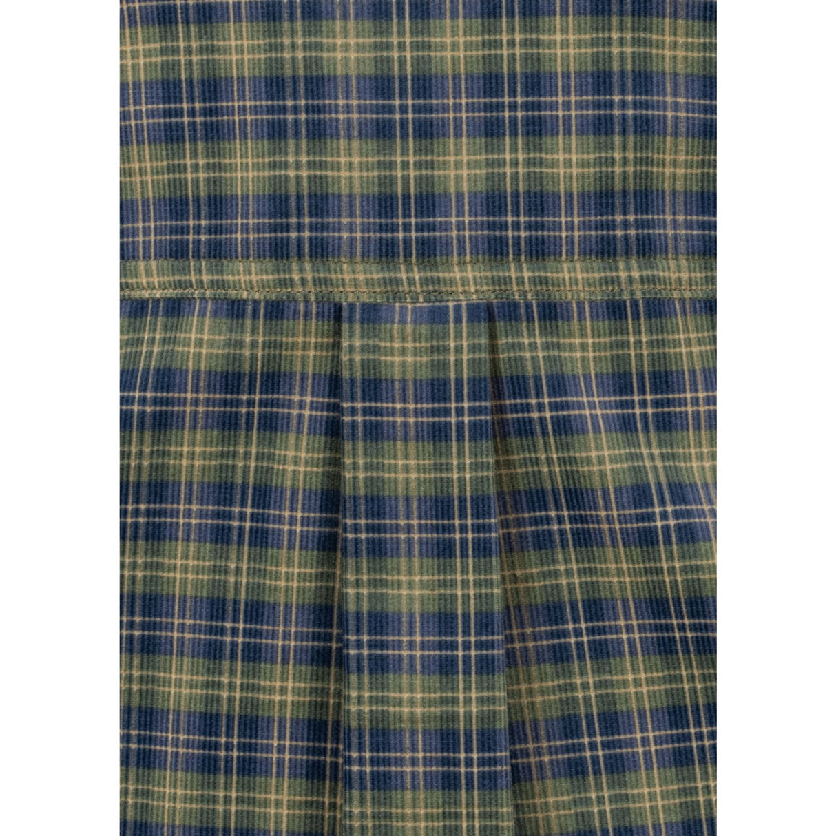 Konges Sløjd Laurel Blue Check Cara Ls Skjorte GOTS