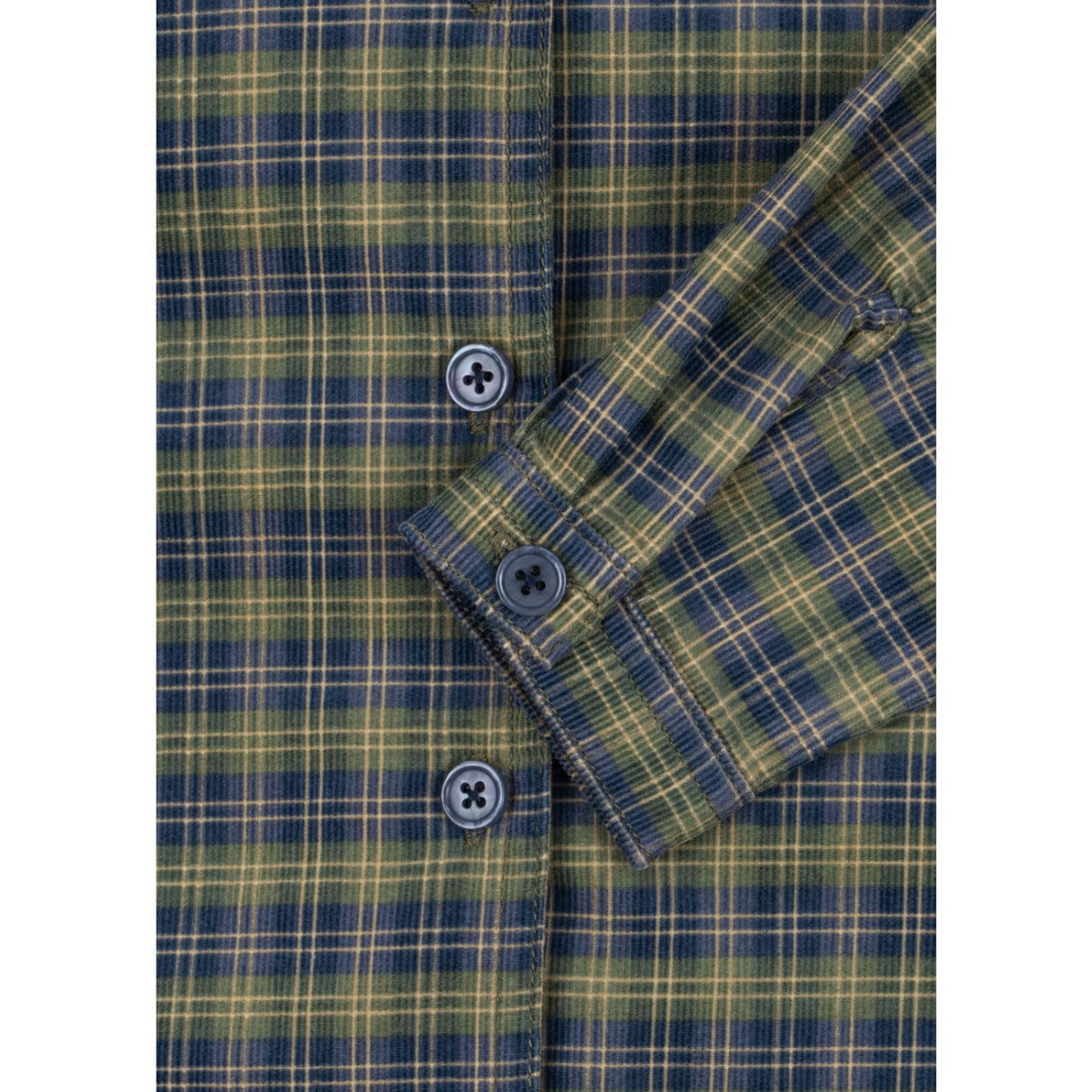 Konges Sløjd Laurel Blue Check Cara Ls Skjorte GOTS