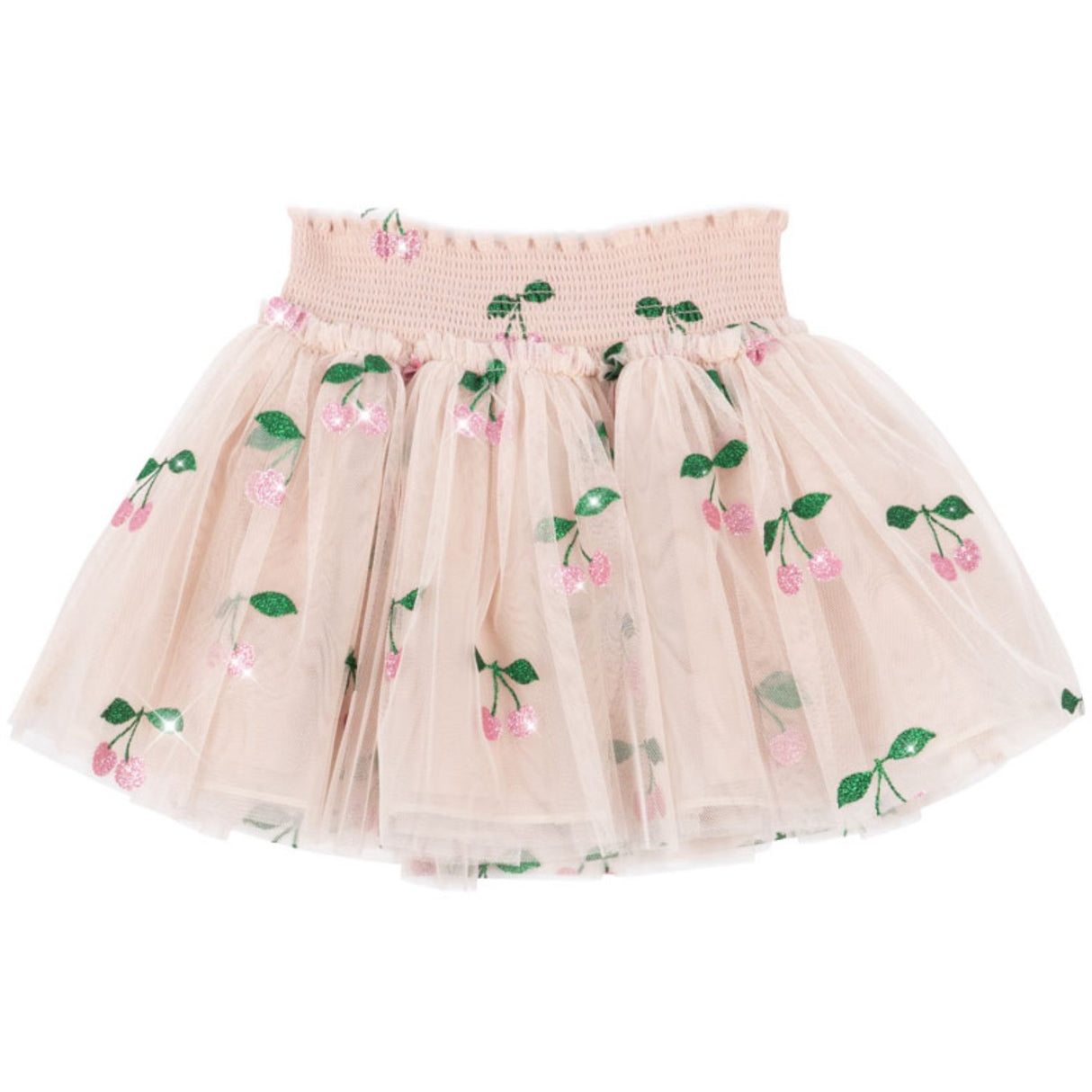 Konges Sløjd Ma Grande Cerise Pink Glitter Tullie Smock Skjørt