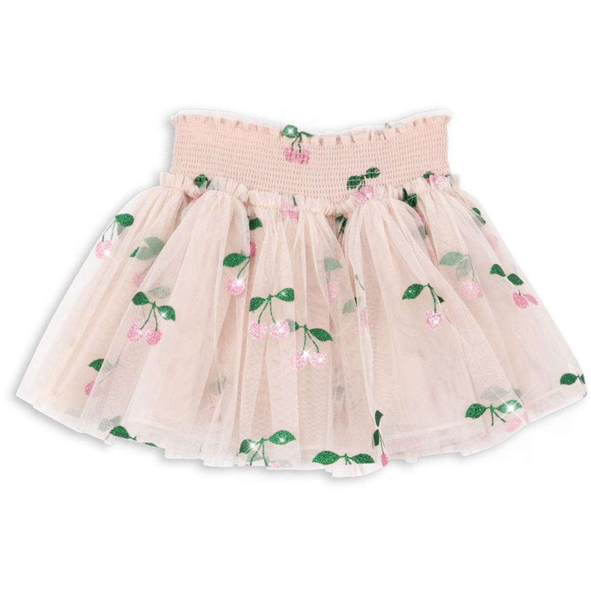 Konges Sløjd Ma Grande Cerise Pink Glitter Tullie Smock Skjørt