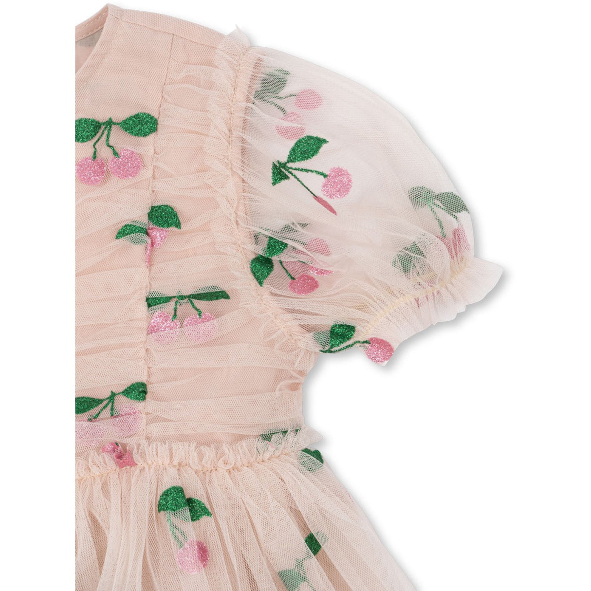 Konges Sløjd Ma Grande Cerise Pink Glitter Tullie Kjole