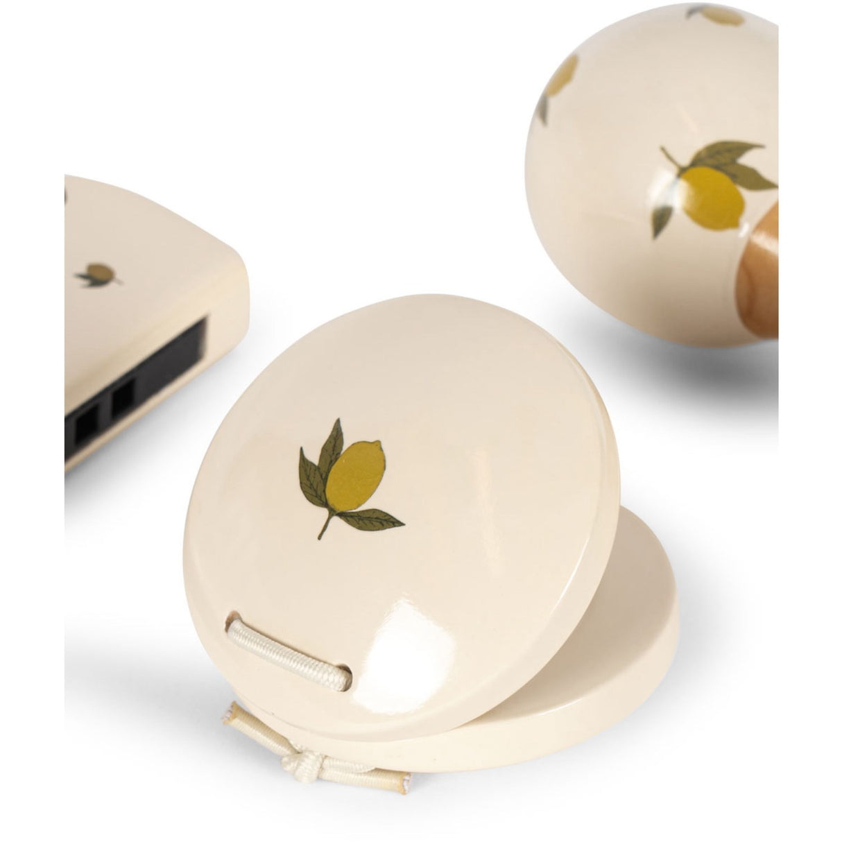 Konges Sløjd Lemon Musikk Sett Petit Lemon Glossy Fsc