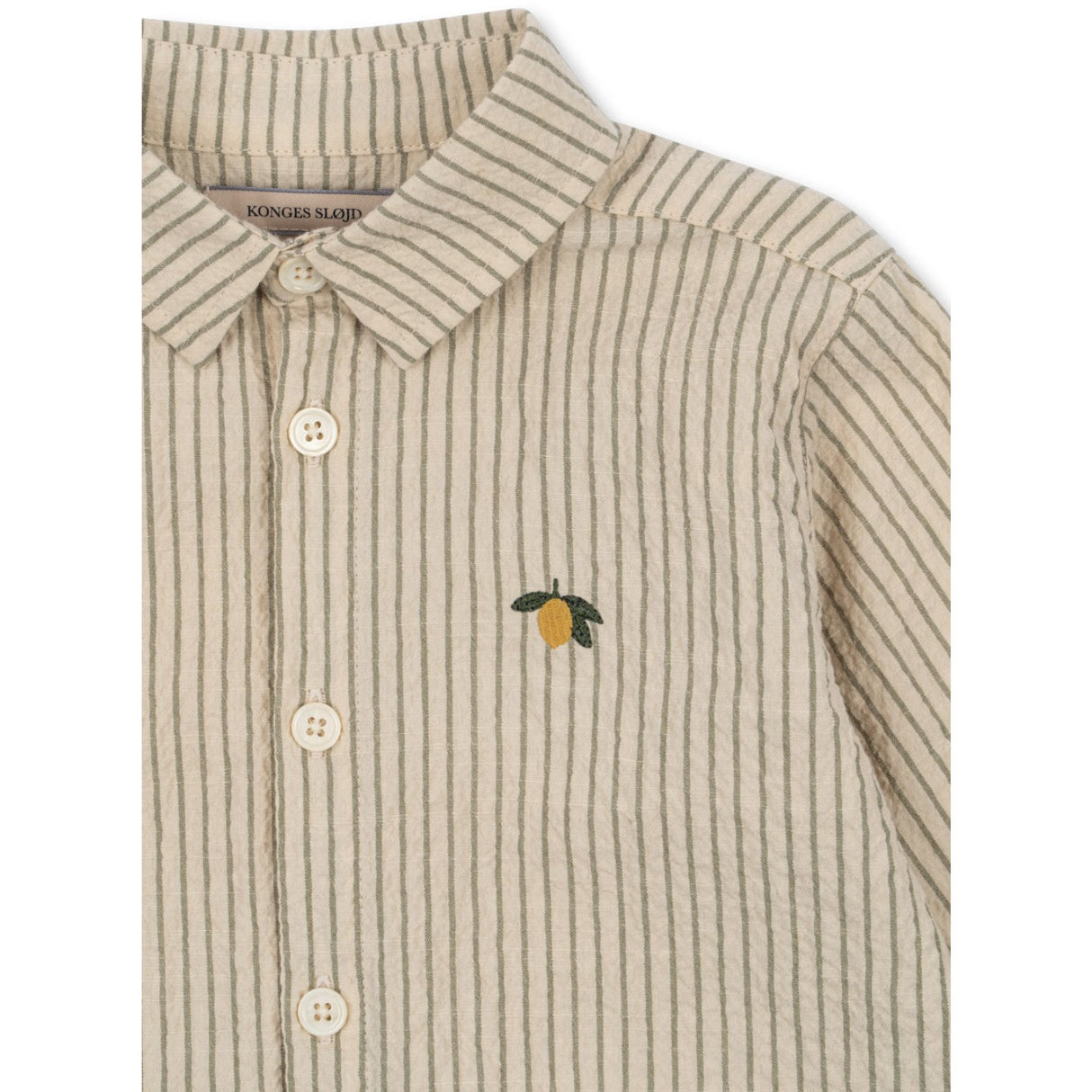 Konges Sløjd Tea Stripe Elliot Ls Skjorte GOTS
