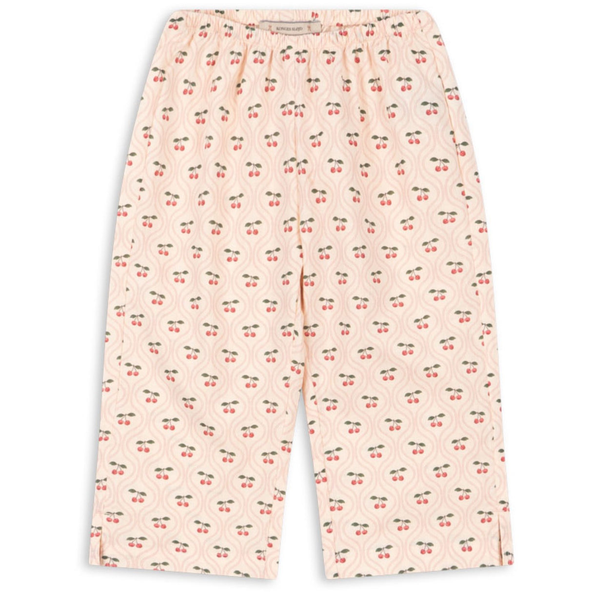 Konges Sløjd Cherry Pink Motif Cianna Bukser GOTS