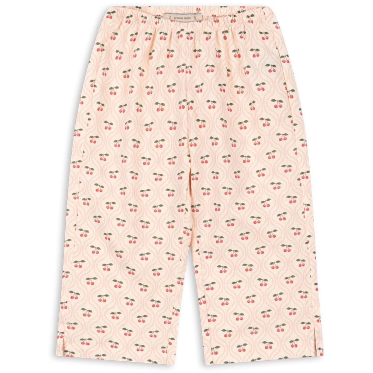 Konges Sløjd Cherry Pink Motif Cianna Bukser GOTS