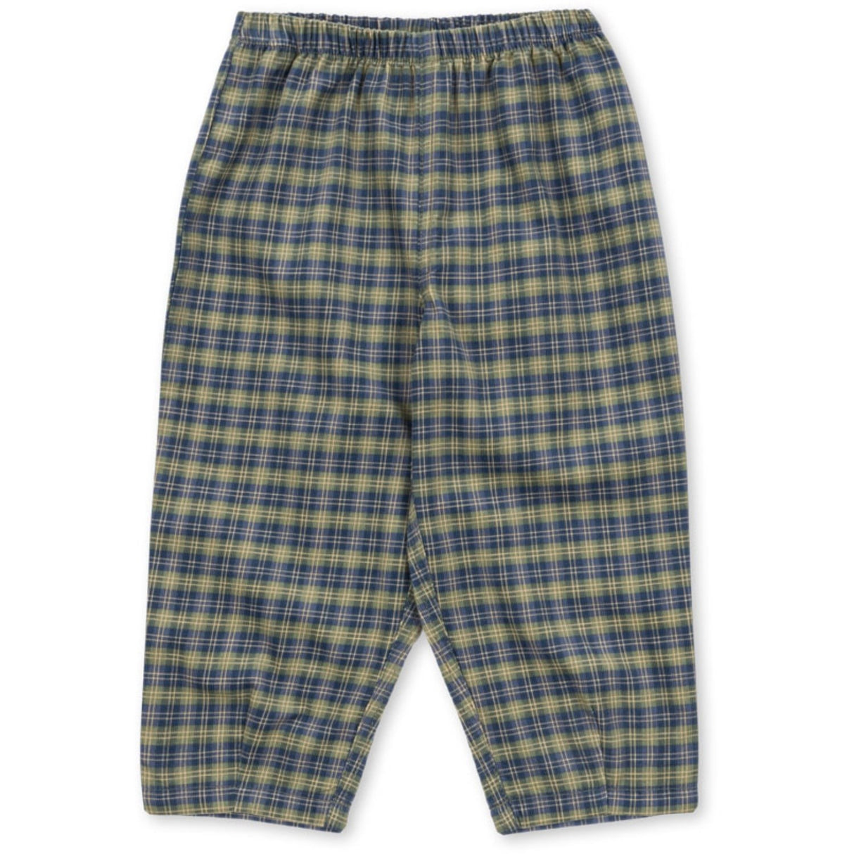 Konges Sløjd Laurel Blue Check Cara Bukser GOTS