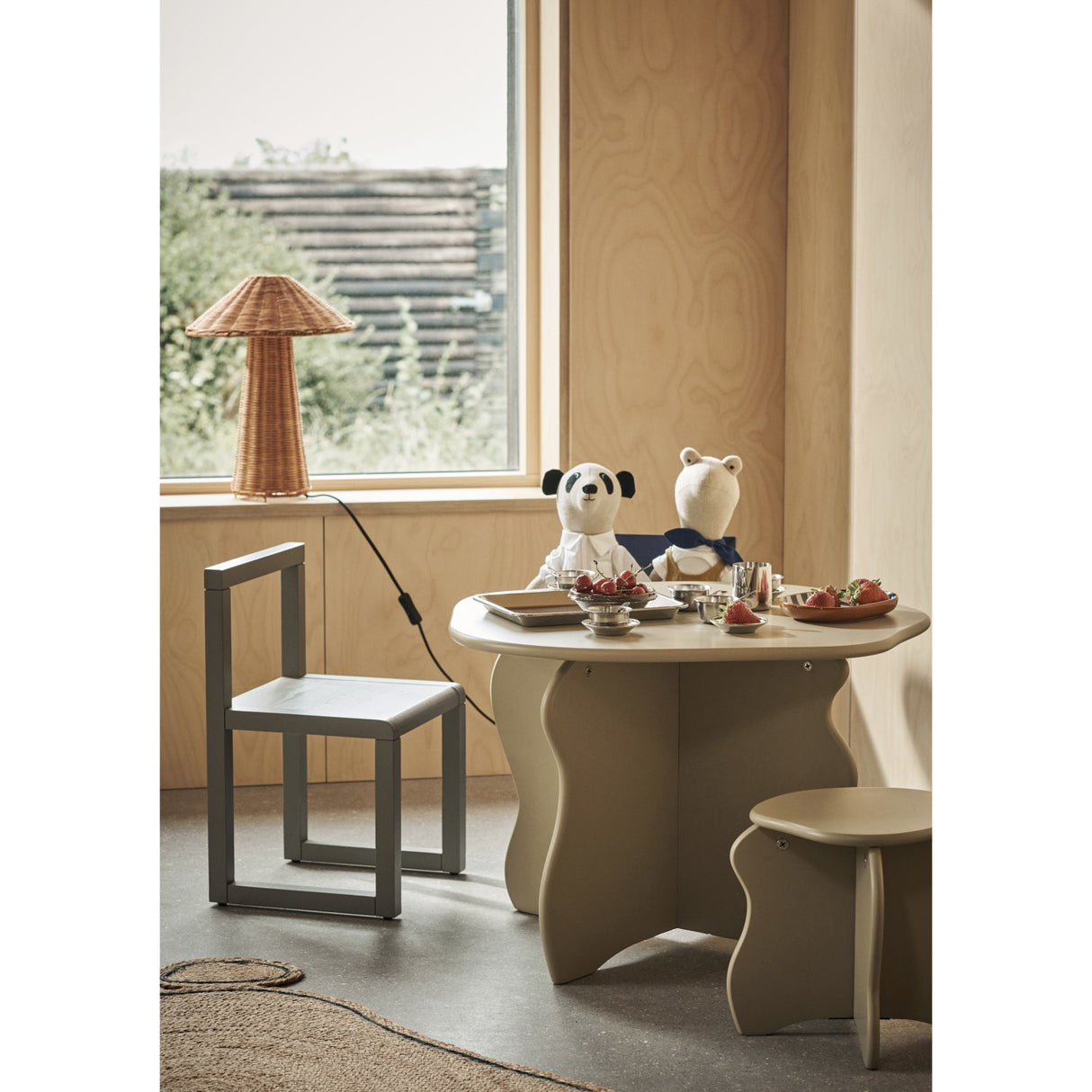 Ferm Living Grey Little Architect Stol