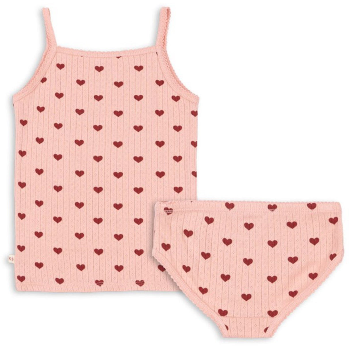 Konges Sløjd Amour Rouge Minnie Undertøy Gots