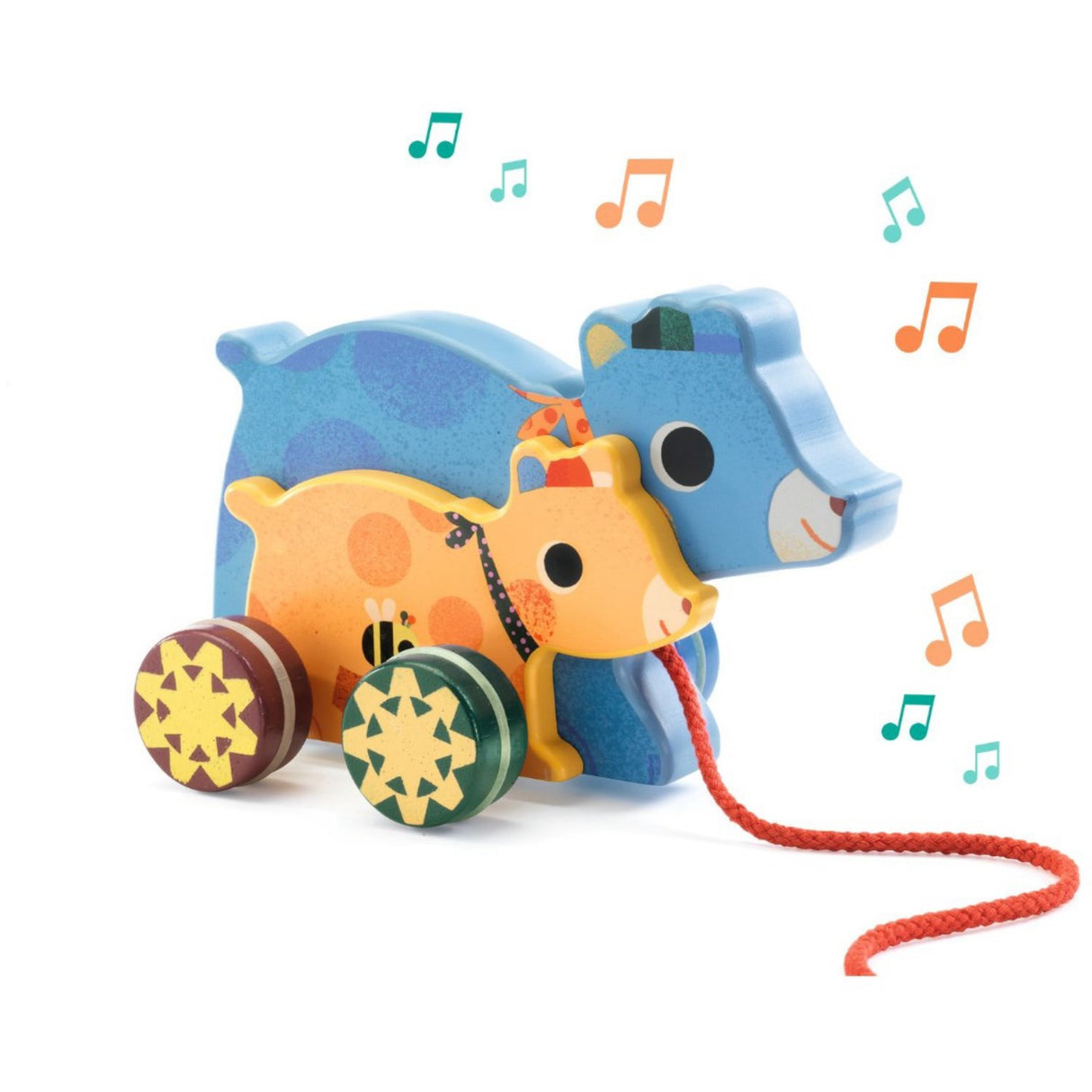 Djeco Gabi & Sam Trekkdyr med musikk