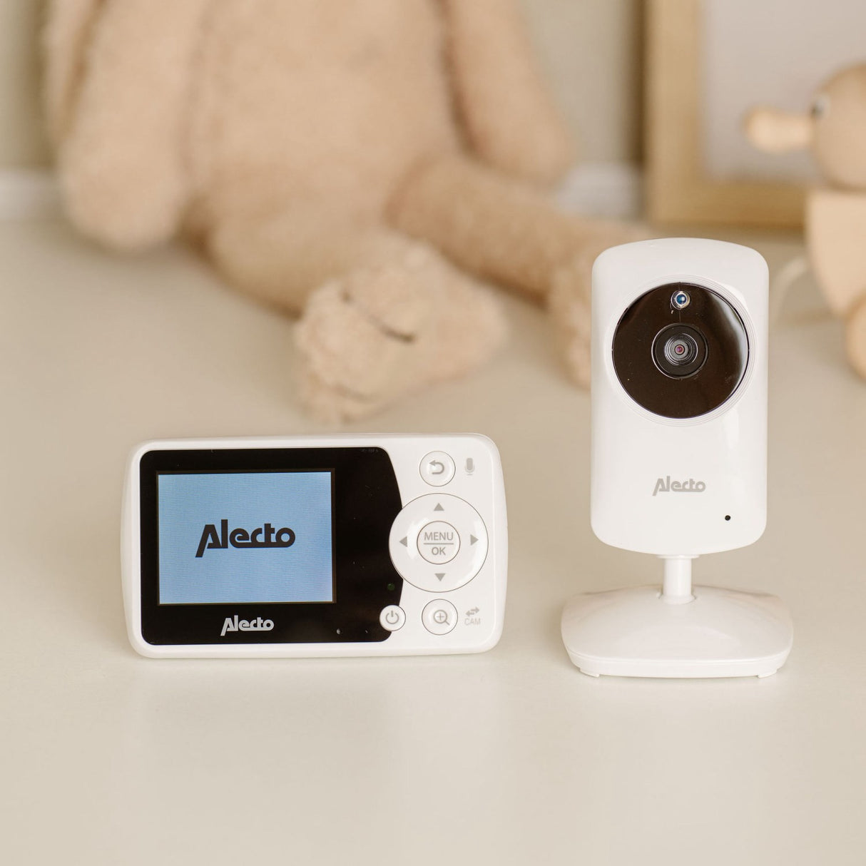 Alecto Video Baby Monitor Med 2,4 Inch Farge Display