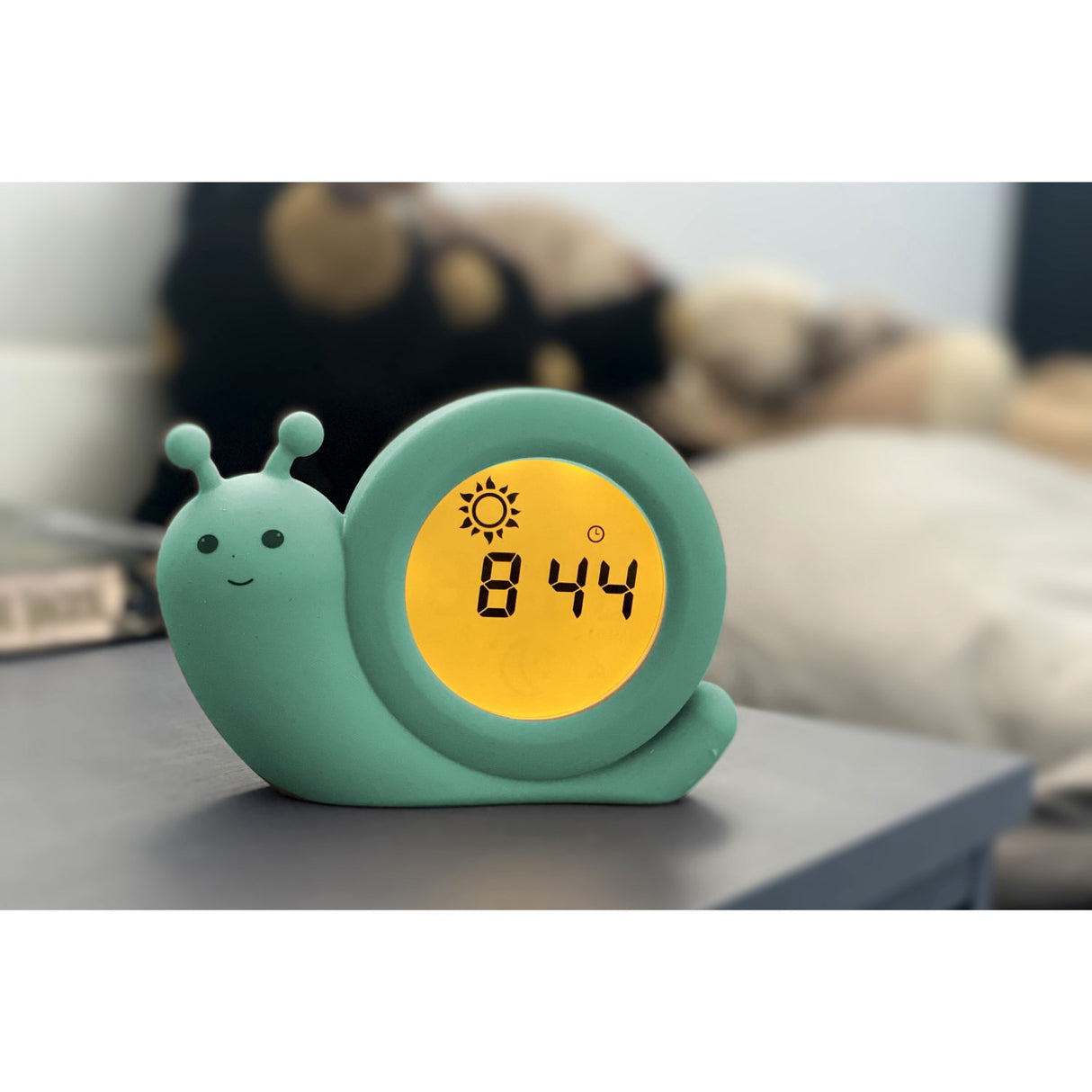 Alecto Green Sleep Trainer Night Light Og Alarm Clock