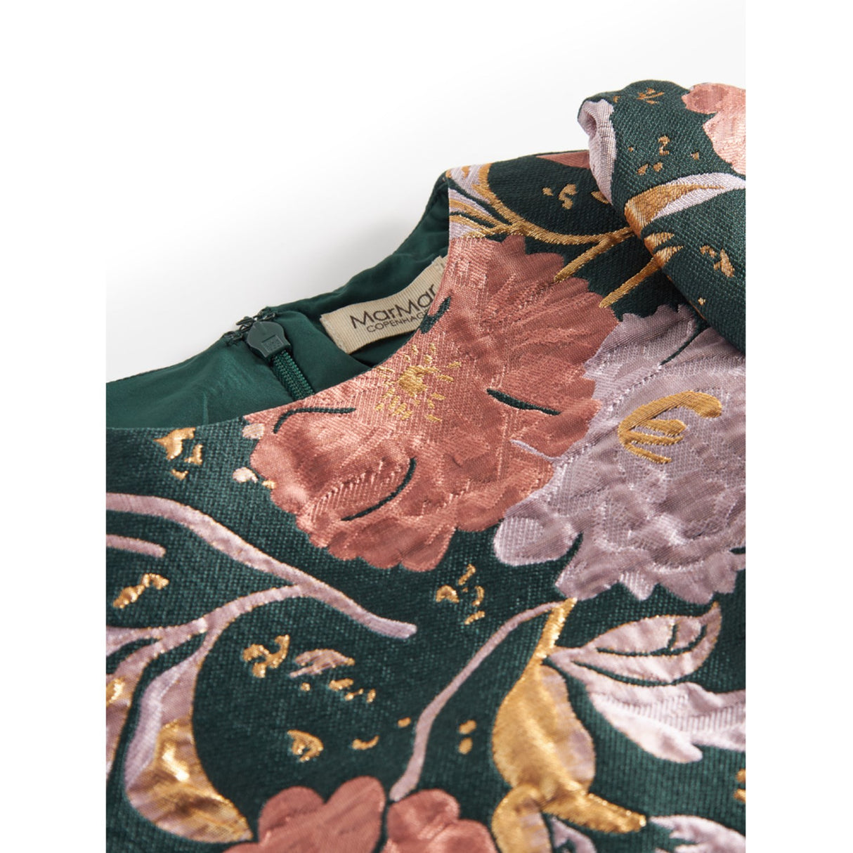 MarMar Party Jacquard Winter Bouquet Doreen Kjole