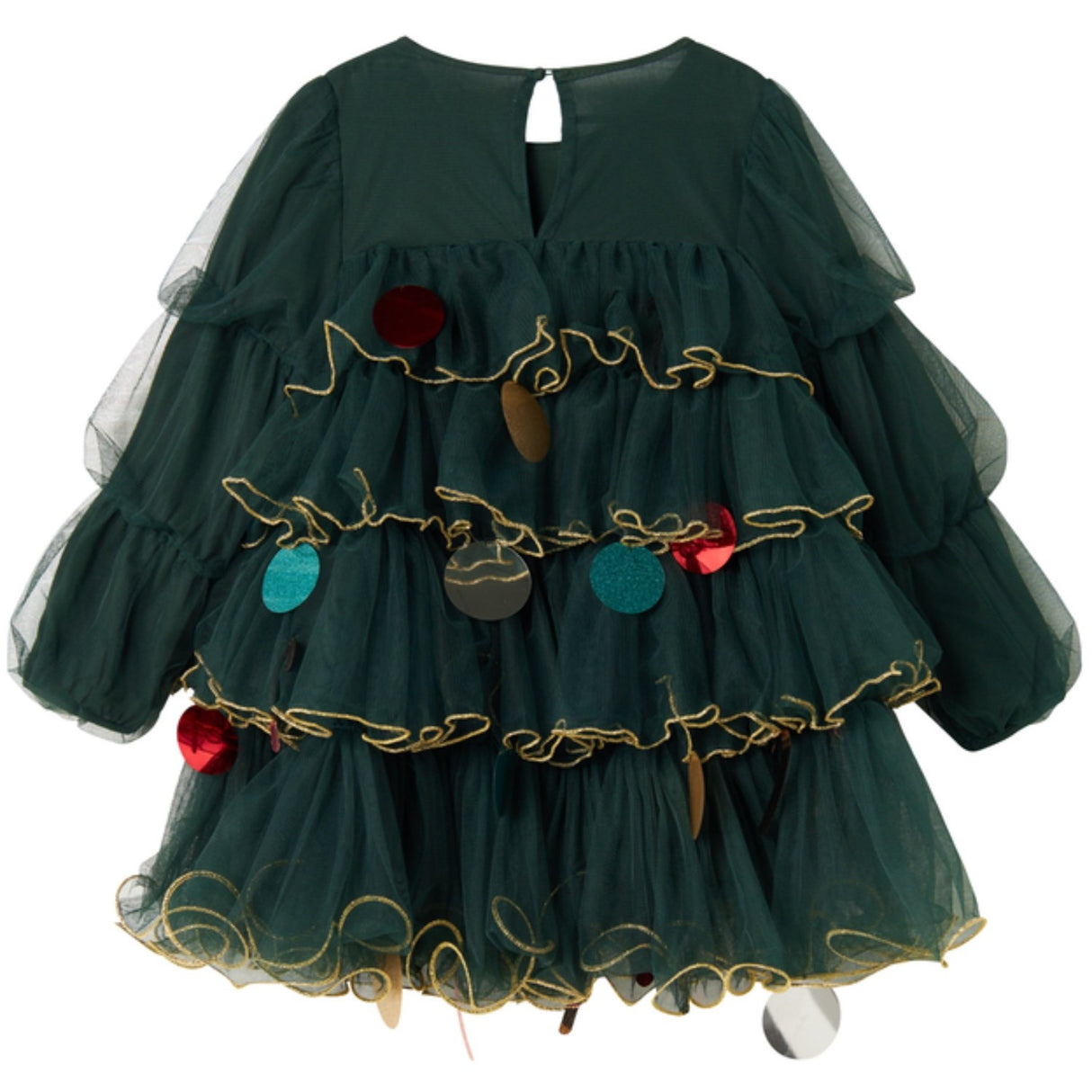 MarMar Ballerina Glitter Dark Leaf December Kjole