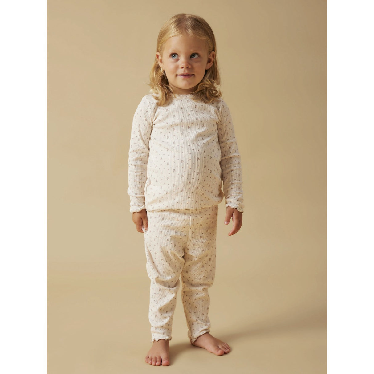 Lil'Atelier Almost Mauve Flowers Nmfgago Night Sett Lil