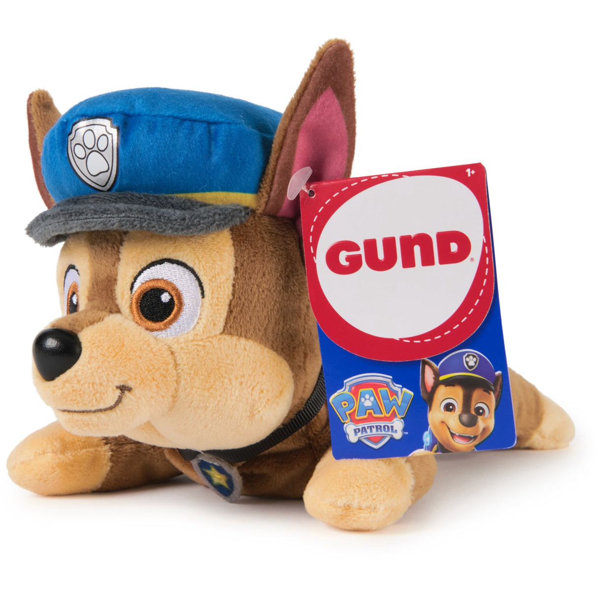 Paw Patrol Gund Hat & Halsbånd Plys 20 Cm Chase