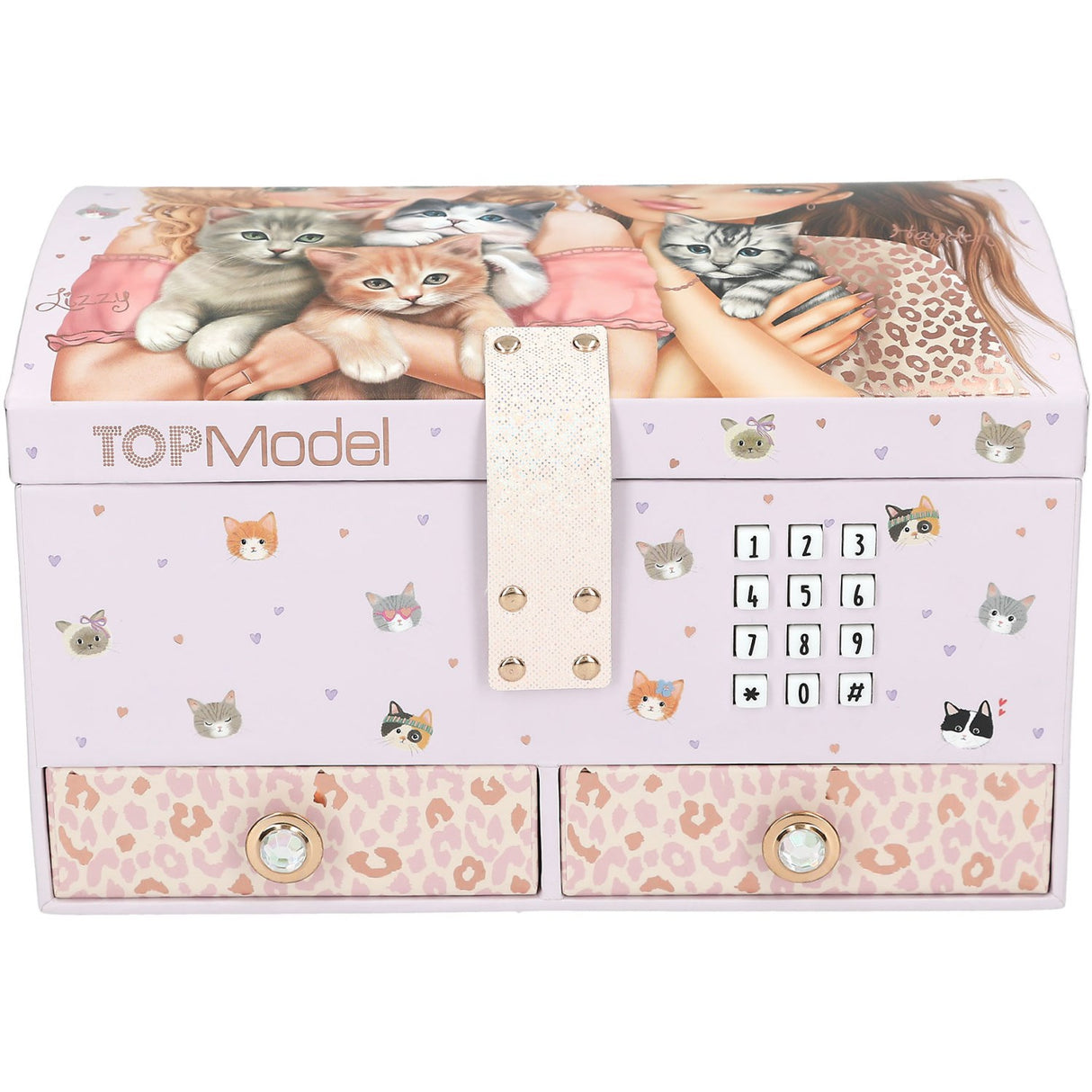 TOPModel Big Jewellery Box Med Code Og Sound Cat Love