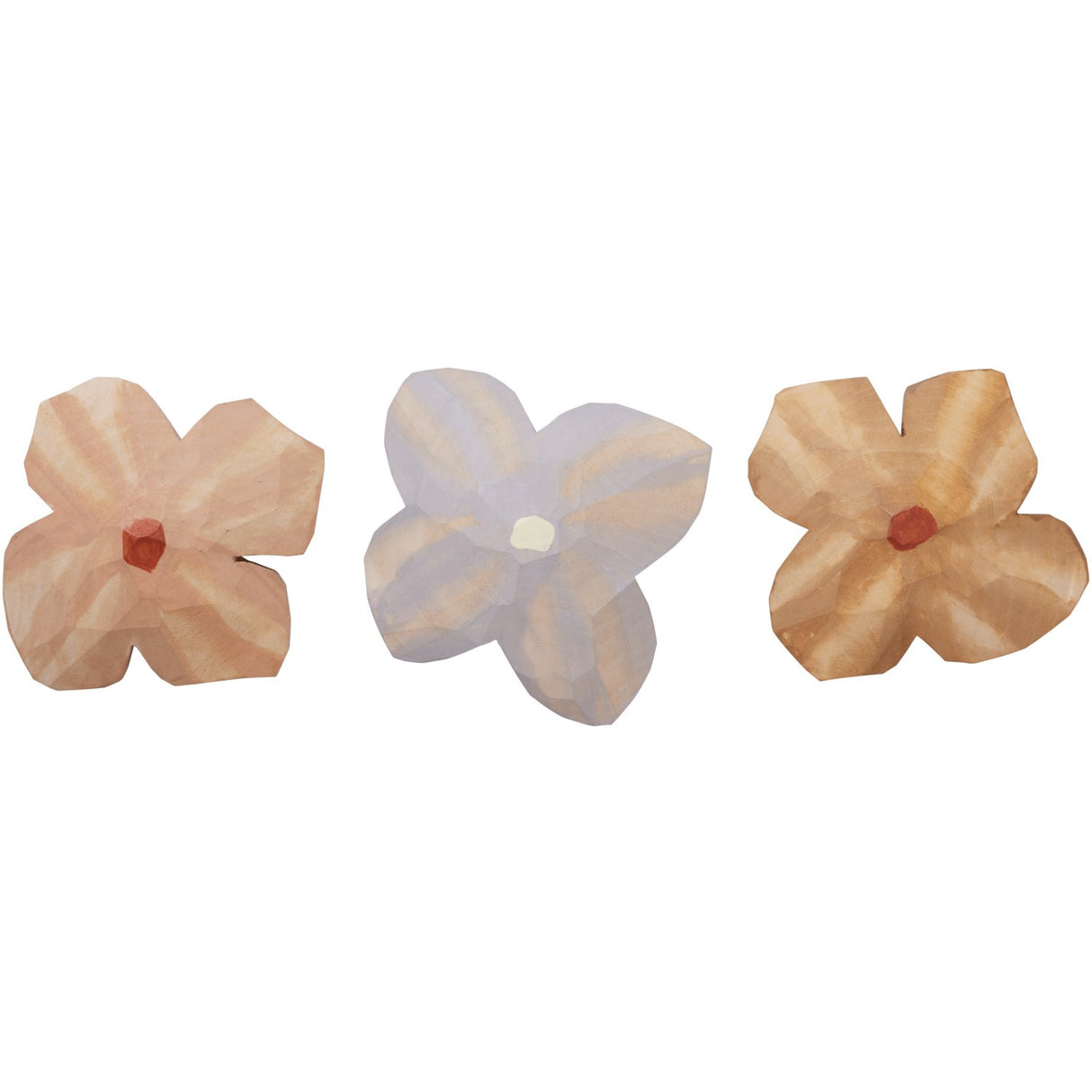 Ferm Living Multi Poesie Hand Carved Magnets 3-Pakning