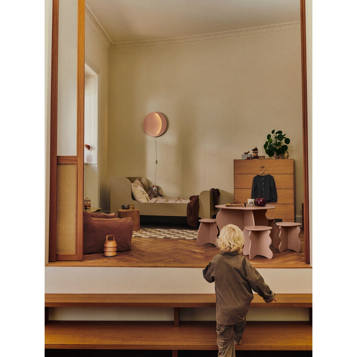 Ferm Living Natural Willora Flettet Oppbevaring 2-Pakning